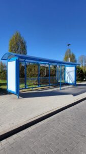 Liontech - Renowacja wiaty przystankowej